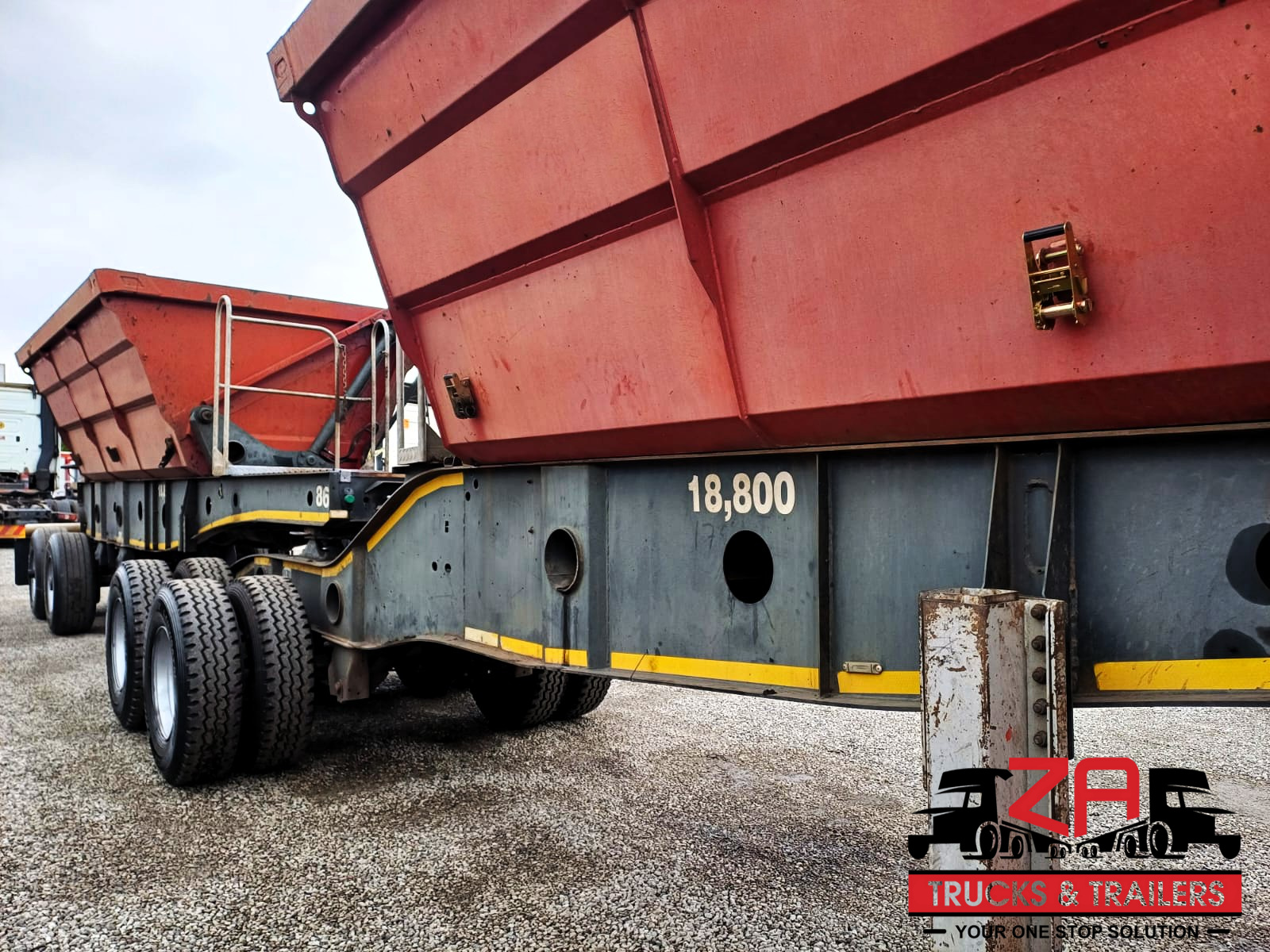 2013 AFRIT 25 CUBE SIDE TIPPER #53165